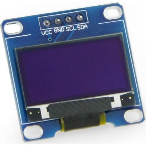 LILYGO 1pc White Color 0.96 Inch Oled Display Module 128*64 Oled Lcd Display I2C 0.96 Iic Serial 128x64