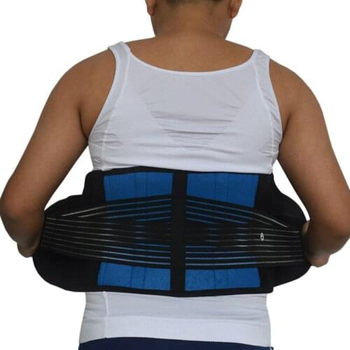 Extra Large Size XXXXL Men Women Orthopedic Medical Corset Belt Lower Back Support Spine Belt Posture Straightener Back Y010