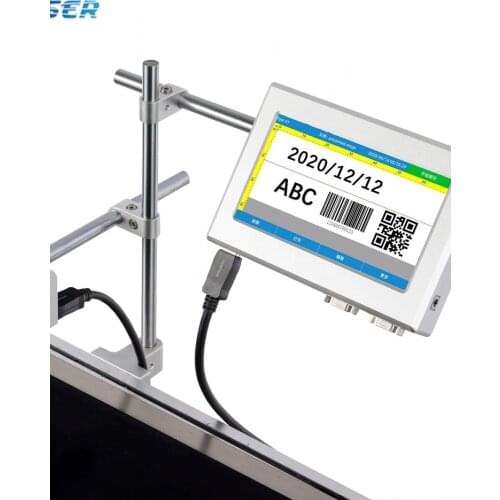 Industrial Non-Contact Small Character Inkjet Printer Date Printing Pet Bottle Date Code Printing Machine