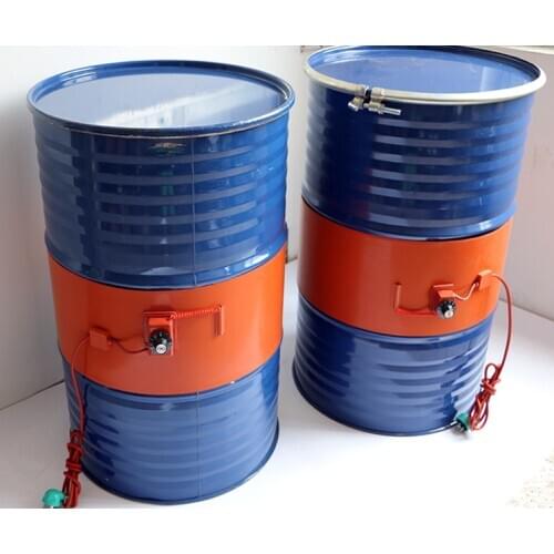 Size can be customized DIY oil barrel silicone heating with silicone heater oil and gas storage tank