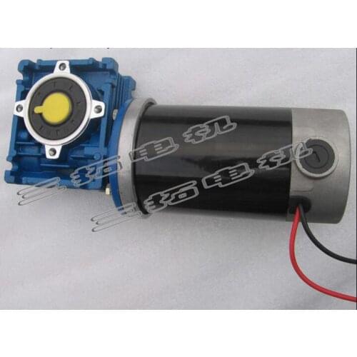 GW80170 DC Motor 24V Reduction ratio 1: 100 No-load speed: 16rpm Load speed: 13rpm Torque: 300KG.CM With RV040 gearbox