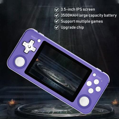 RG351P Retro Game Console Super Classic 3.5 Inch IPS Screen Video Game Handheld Game Console Built-in2500 Games Game Player Gift