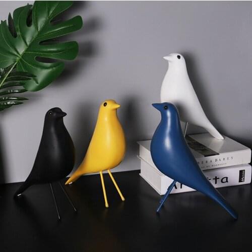 Nordic Resin Ornaments Eames Bird Ornaments Creative Modern Home Interior Decoration Ornaments