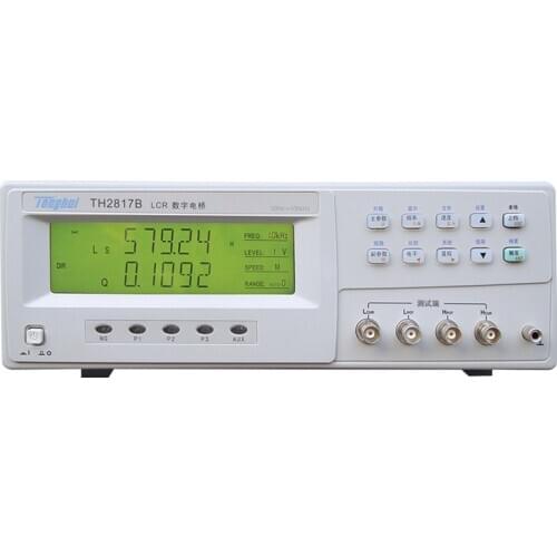TH2817B LCR Tester 50Hz-100kHz ESR Meter with 10 Test Frequency Points