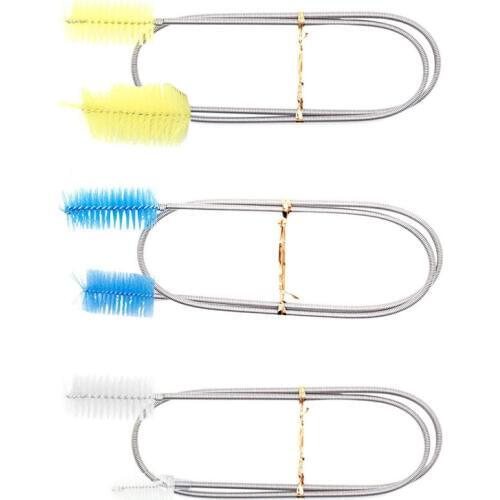 Tube Cleaning Brush One/Double Ended Aquarium Filter Pump Pipe Hose Flexible New