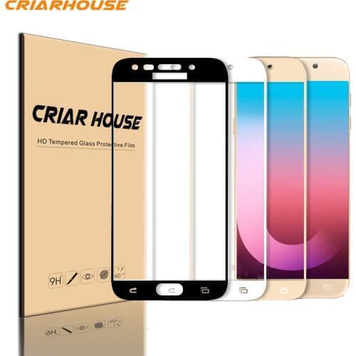 Screen protectives for Samsung Galaxy A8 A3 A5 2016 2017 J5 Prime / J7 Prime S6 S7 J3 J5 J7 2017 film Full Cover Tempered Glass