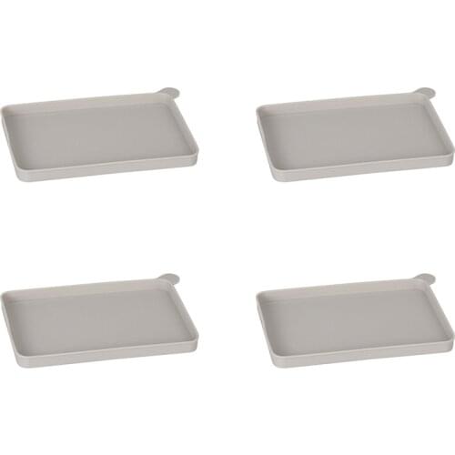 4Pcs Silicone Covers for 178X120X30mm Resin Vat Light Curing Trough 3D Printer Parts for Anycubic Photon and Photon S