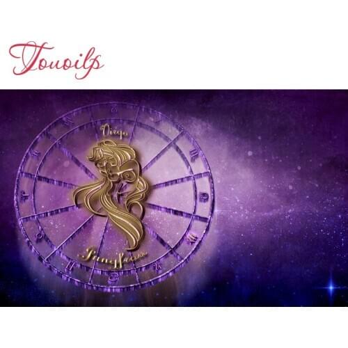 Diy 5d full spuare&round diamond painting mosaic "Virgo" Cross Stitch Kits diamonds embroidery Home decoration Halloween
