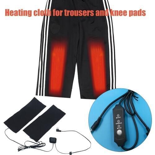 New Electric Heated Pants Men Women Usb Heating Pants Sheet Vest Flexible Heating Cloth Wear-resistant Washing For Camping