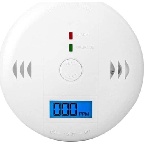 Carbon Monoxide Detector Gas Detection Digital Display Carbon Monoxide Alarm Power Detector