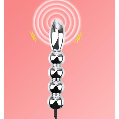 E-Stimulation Dildo Medical Sex Toy Electro Shock Butt Plug Metal Anal Plug Sex Toys For Women Vaginal Plug Anal Massage