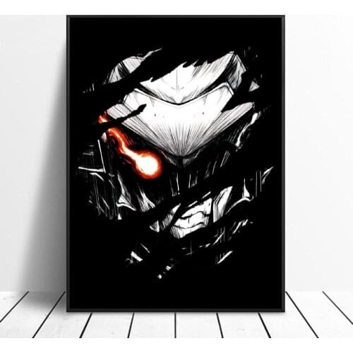 Goblin Slayer Rage Canvas Painting Art Print Poster Picture Wall Modern Minimalist Bedroom Living Room Decoration
