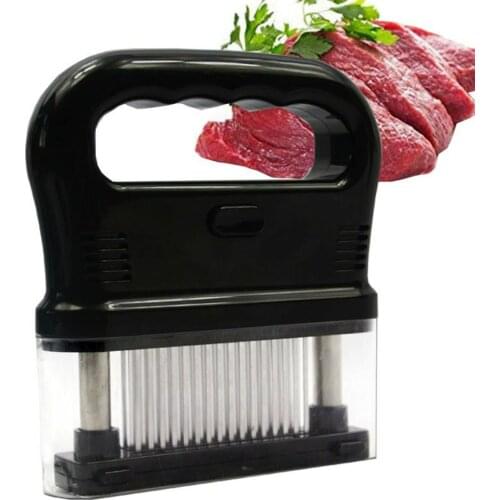 48 Blades Needle Meat Tenderizer Stainless Steel Knife Meat Beaf Steak Mallet Meat Tenderizer Hammer Pounder Cooking Tools