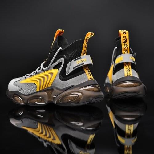 INS Men High Gan Sneakers Casual Shoes fashion Top Fashion Blade Shoes Quality Non-slip Walking Shoes Zapatillas Calzado Hombre