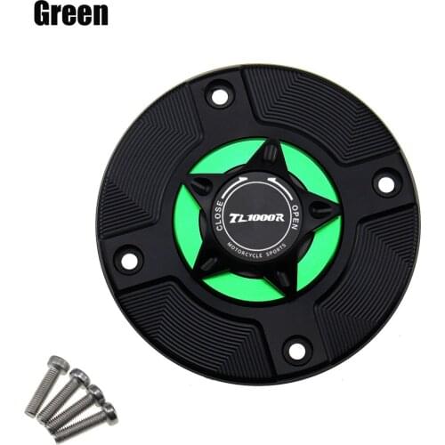 Motorcycle Fuel Gas Cap Petrol Tank Cover CNC Quick Release Cover for Suzuki TL1000R TL 1000R TL1000 R 1998-2003