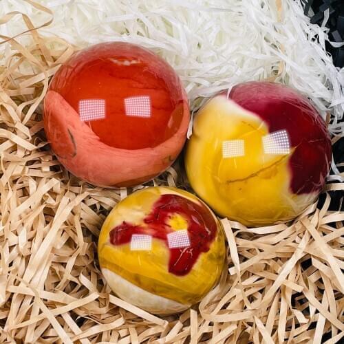 New!!!Natural Egg Yellowstone Sphere Quartz Mineral Crystals Gemstones Ball Reiki Healing Fine Home Decoration