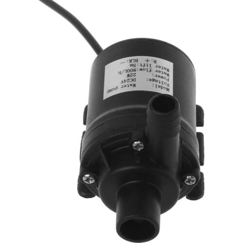 P15D 800L/H 5m DC 24V Solar Brushless Motor Water Circulation Submersible Water Pump