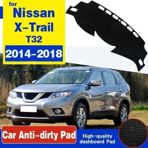 For Nissan X-Trail T32 2014~2018 Anti-Slip Mat Dashboard Cover Pad Sunshade Dashmat Accessories 2015 2016 2017 X Trail XTrail