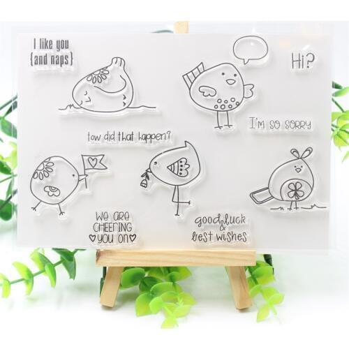 KSCRAFT Best Wishes Transparent Clear Silicone Stamp/Seal for DIY scrapbooking/photo album Decorative clear stamp 211