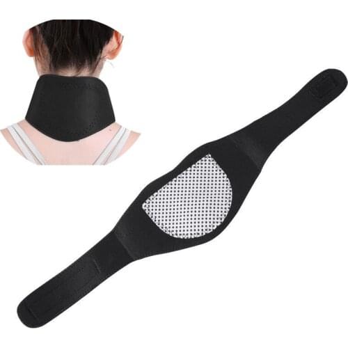 Self-heating Tourmaline Neck Massager Therapy Support Belt Brace for Cervical Spine Pain Relief Neck Massager Spontaneous Heatin