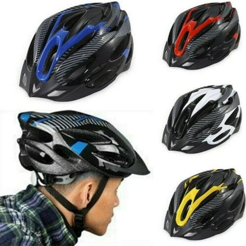 Carbon Bicycle Bike Helmet Cycling Mountain Adult Sports Safety Head protection Carbon Fiber Strong Riding