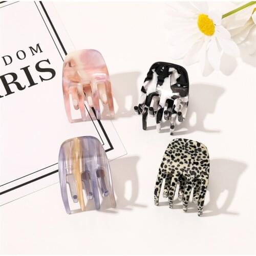 Vintage Claw Clip Hair Clips for Women Elegant Small Acetate Crab for Hair Girls Hair Accessories Hair Clips Hair Barrettes New