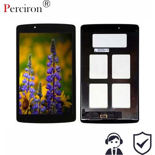 New 8" For LG G Pad F 8.0 V495 V496 LCD Display Matrix Touch Screen Digitizer Panel Sensor Glass Assembly Replacement with frame