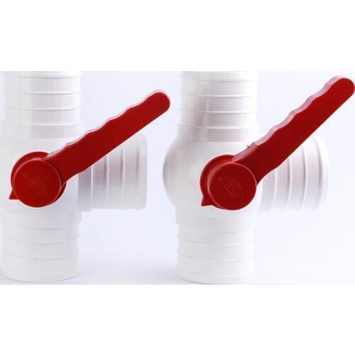 2 " / 2.5 " agricultural drip irrigation multi-function three-way switch ball valve