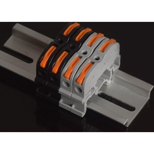 5PCS SPL-1 PCT-211 Rail Type Quick Connection Terminal Press Type Connector Instead Of UK2.5B Terminal Block