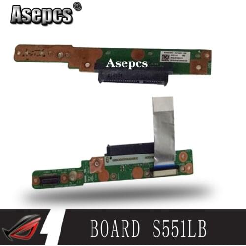 Asepcs Genuine original For Asus S551L S551LB HDD hard drive board S551LB HDD BOARD WORKS