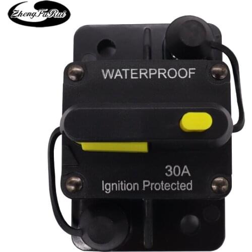 Car touring car open circuit audio automatic open circuit recovery fuse holder switch protection current fuse holder