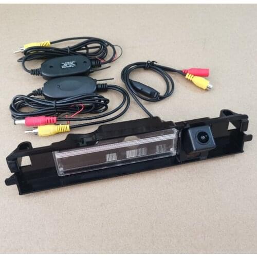 Yeshibation Wireless Car Parking Camera HD CCD Night Vision For Toyota Vitz XP90/Vizi Hatchback 2005~2011 Car Camera