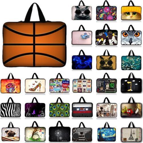 7 10.1 11.6 13 14 15.4 17.4 Basketball Print Laptop Notebook Case Cover For Asus HP Acer Lenovo 13.3 15.6 17.3'' Computer #S