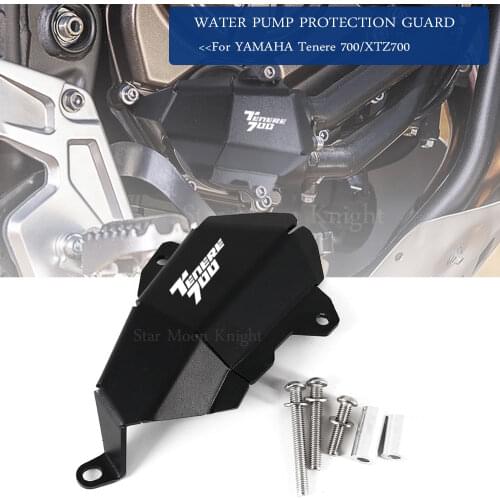 Motorcycle parts water pump protective cover aluminum suitable for Yamaha Tenere 700 Tenere700 XTZ 700 XTZ700 T7 T700 2020 2021