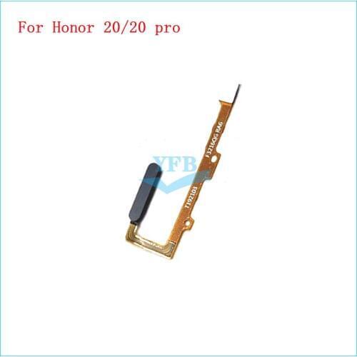Home Button Fingerprint Touch ID Sensor Flex Cable Ribbon Replacement For Huawei Honor 20 Pro