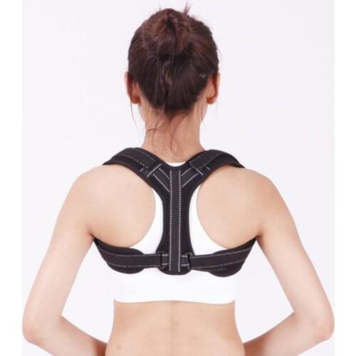 Posture Corrector Spine Back Shoulder Support Corrector Band Adjustable Brace Correction Humpback Back Pain Relief