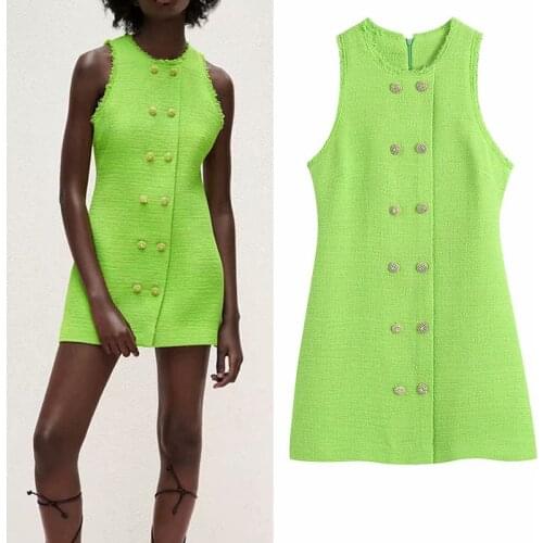 Kumsvag Summer Dresses With Buttons