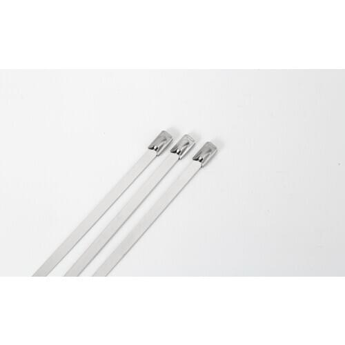 STAINLESS STEEL METAL CABLE TIES TIE ZIP WRAP EXHAUST HEAT STRAPS INDUCTION PIPE