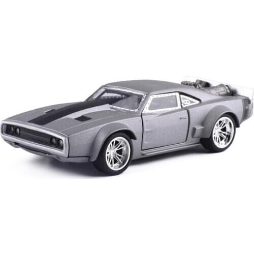 1:32 Metal Alloy Charger Subaru Plymouth Fast 8 Car Model Pull Back Die-casting Model Toy Adult Child Gift Family Decoration