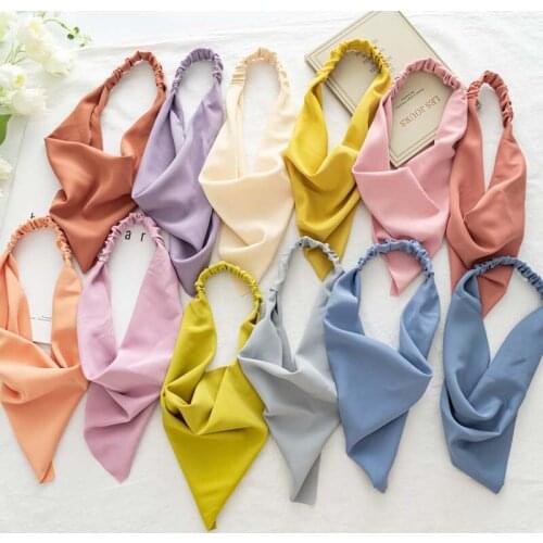 Oaoleer Prints Triangle Bandanas Hairband Elastic Hair Bands Vintage Triangle Bandanas Hairband Headband Elastic Hair Bands