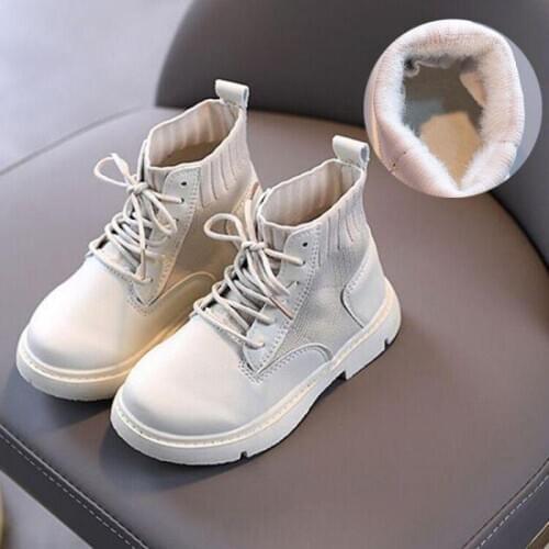 2020 Children Boots Baby Girls Boys Snow Boots Toddler Child Martin Boots Soft Bottom Non-slip Kids Outdoor Casual Sport Shoes