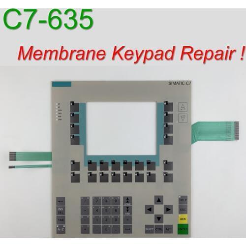 6ES7635-0AA00-6CA0 C7-635 Membrane Keypad for SIMATIC & GEA HMI Panel repair~do it yourself, Have in stock