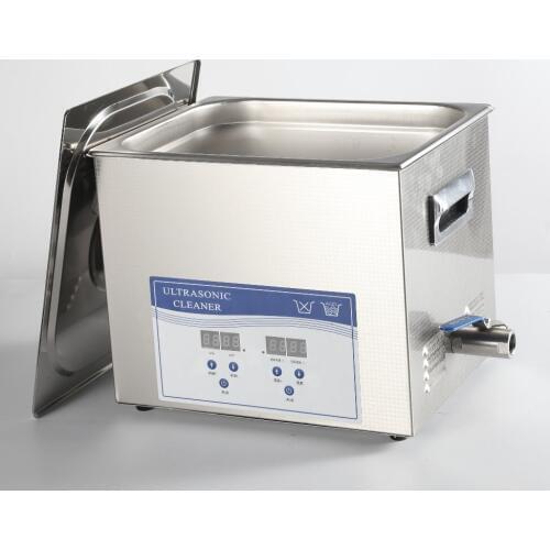 10L Jewelry Eyeglasses SS Digital Ultrasonic Cleaner With Heater