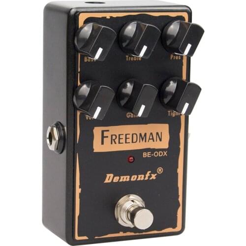 Guitar Effect Pedal Overdrive Distortion-Demonfx Freedman BE-ODX