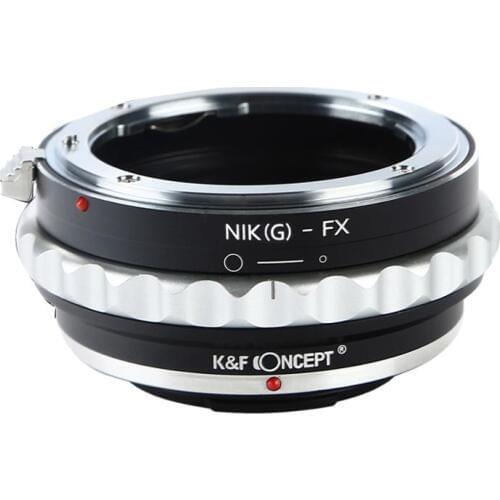K&F CONCEPT Camera Lens Adapter Ring for Nikon G Mount Lens (to) fit for Fujifilm X-Pro2,X-A2,X-E1.X-T1 X-T2 X-T20 X-T3 X-T30