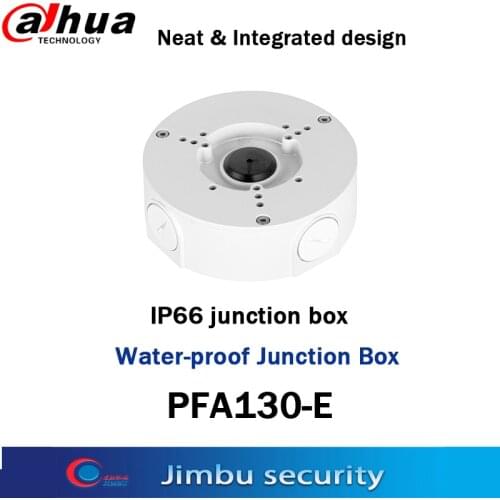 Dome wall mount Dahua Water-proof Junction Box Neat & Integrated design Aluminum IP66 junction box camera bracket PFA130-E