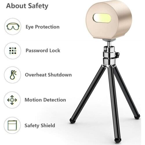 3D Mini laser printer Portable Laser Engraving Machine Printer Desktop Etcher Cutter DIY Engraver Lifetime 10000 hours