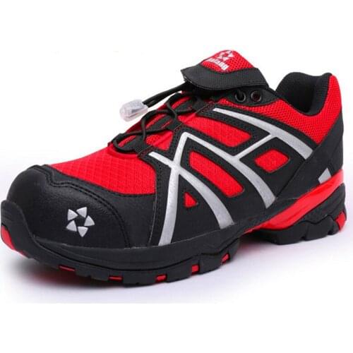 Mens Work Safety Shoes Steel Toe Cap Fashion Breathable Sports Shoes Breathable Lightweight Summer Mens Military Boots 2019