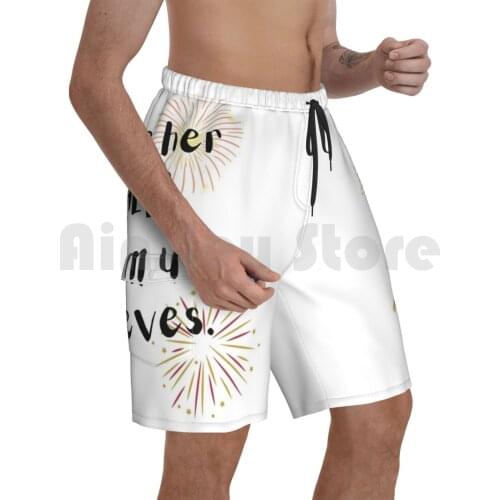 Give Her Hell From Us , Peeves. Beach Shorts Men Beach Pants Swim Trunks Peeves Weasley Weasleys Hell Fred George