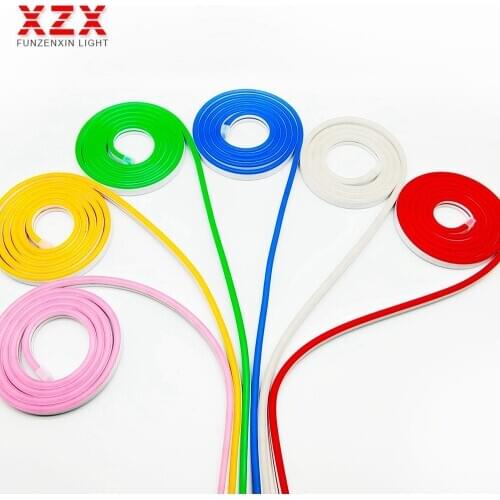 Neon Signs Silicone Led Tube Led Strip Flexible Light 2835 120Leds/m Waterproof IP65 Christmas Lights for Holiday Party DC12V